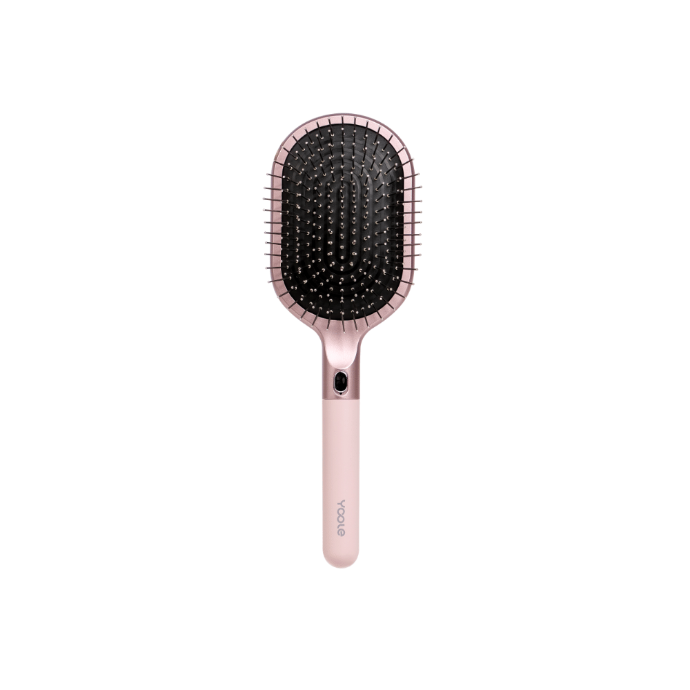 หวีนวดศีรษะ YOOLE CLOUD COMB สีชมพูเมทัลลิก_0